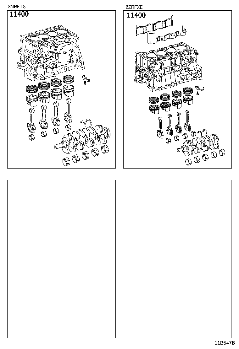 Exploded illustration 11B547B