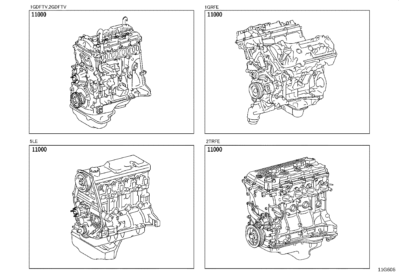 Exploded illustration 11G606