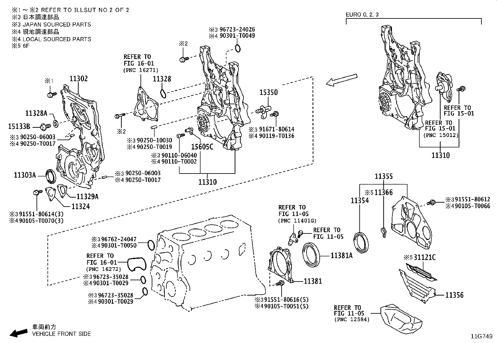 Exploded illustration 11G749