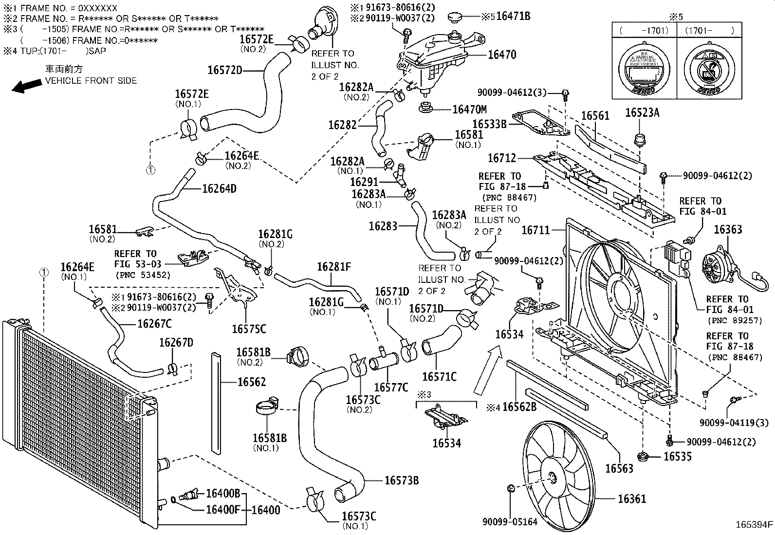 Exploded illustration 165394F