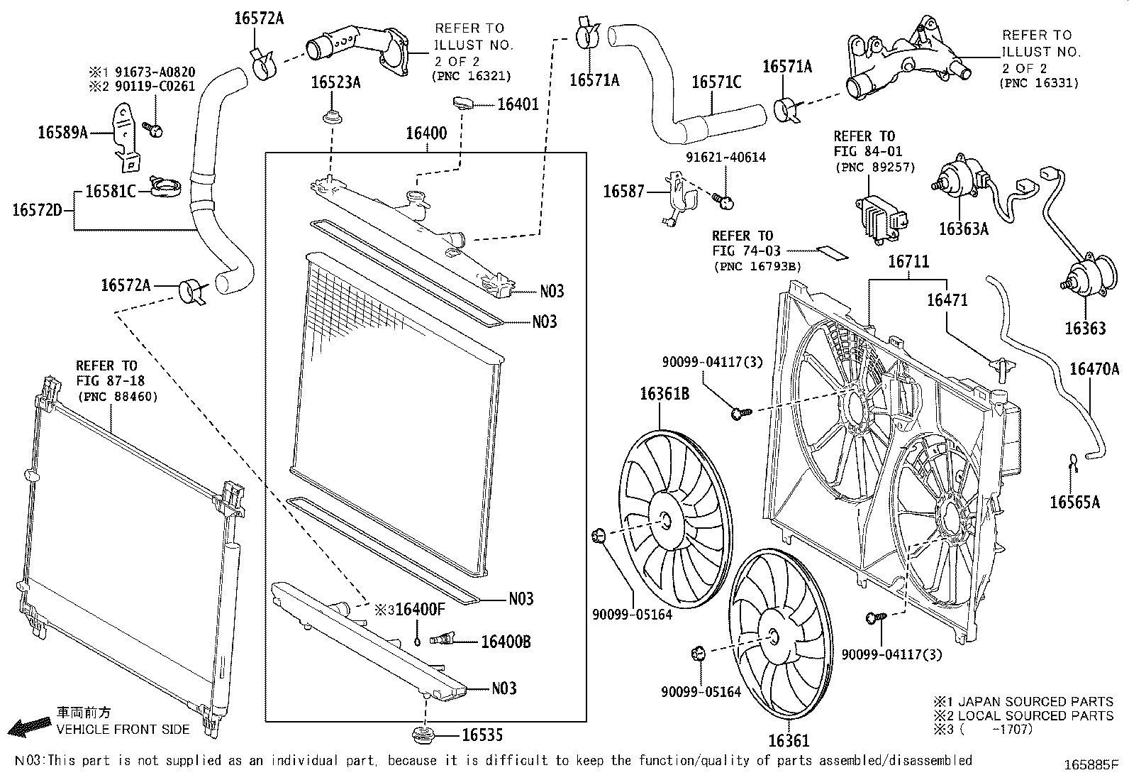 Exploded illustration 165885F