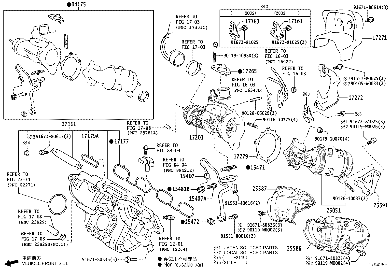 Exploded illustration 179428E