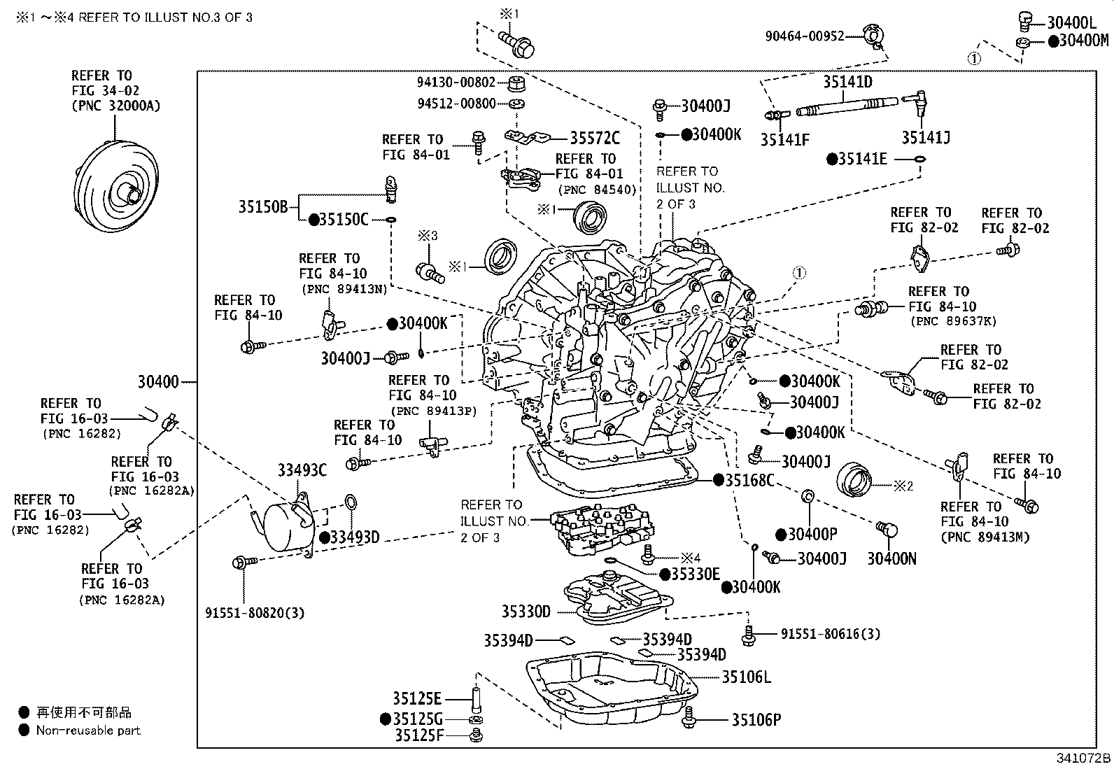 Exploded illustration 341072B