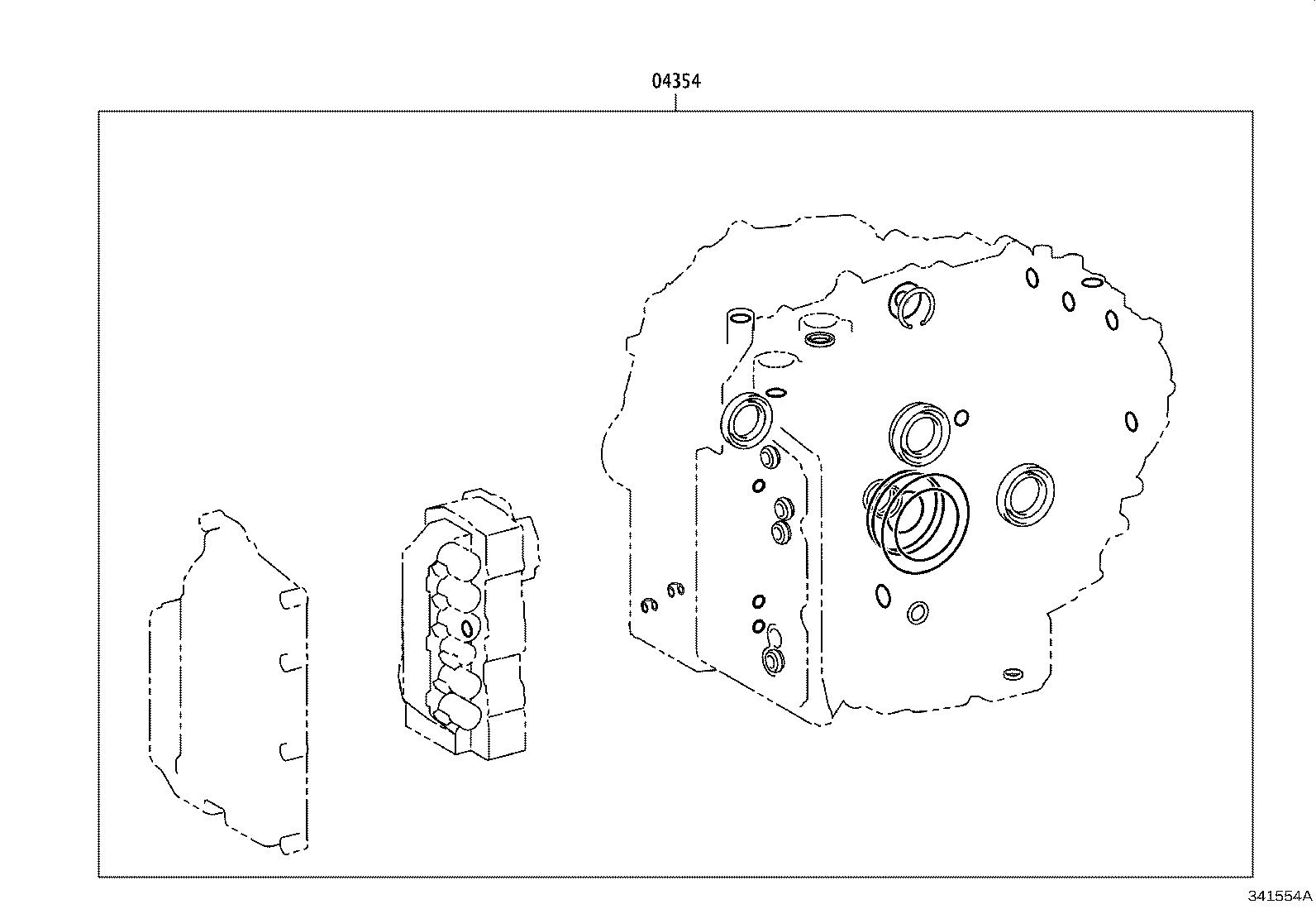 Exploded illustration 341554A