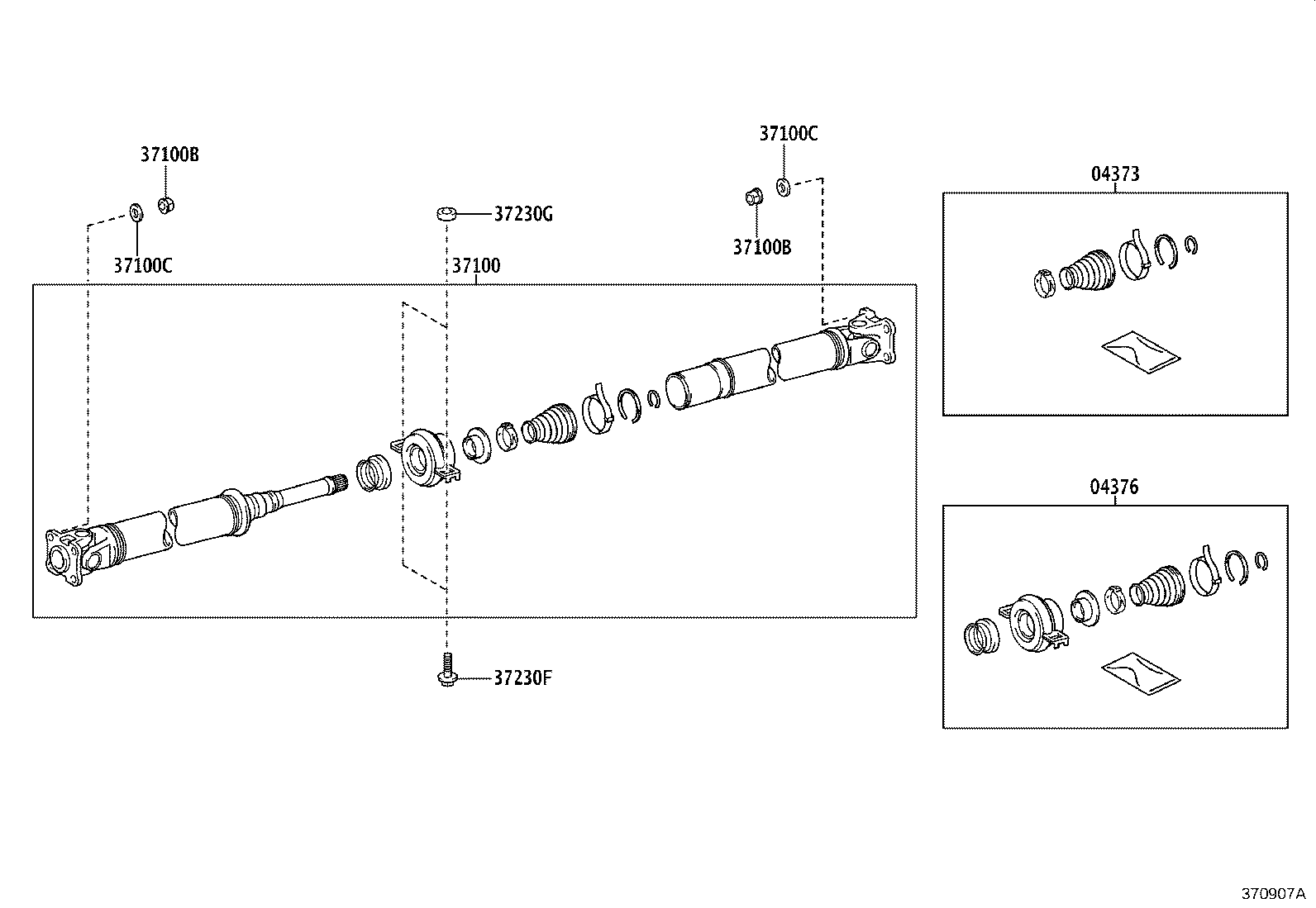 Exploded illustration 370907A