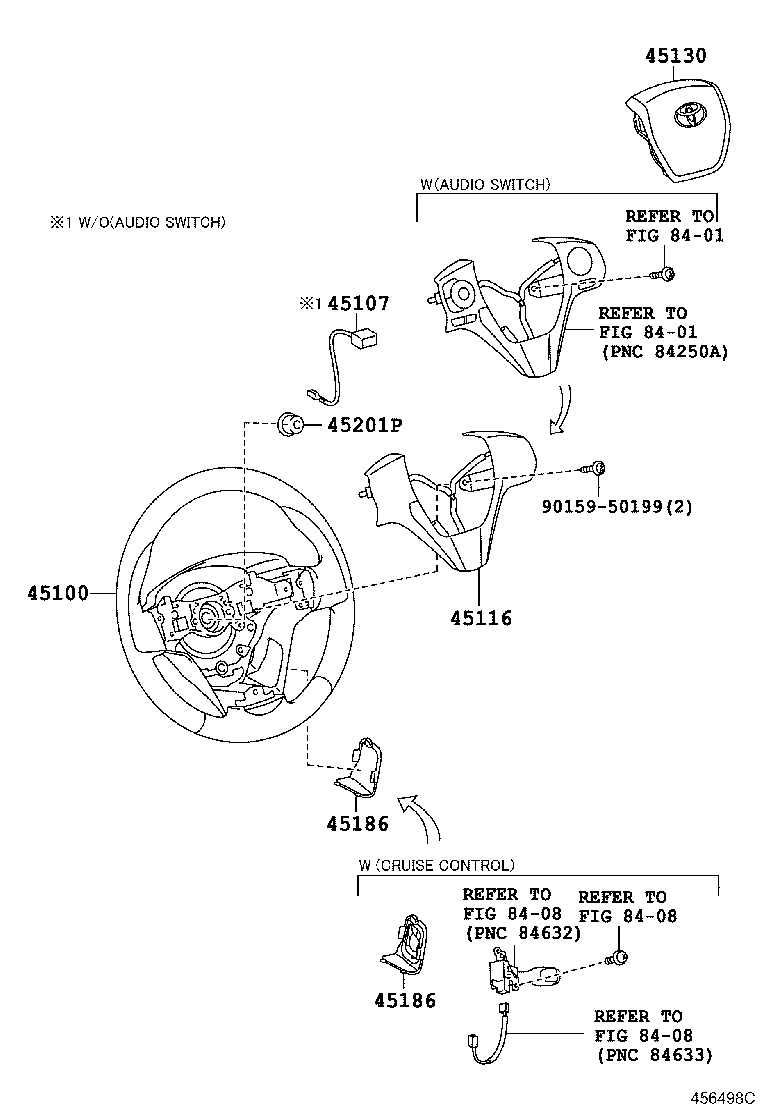 Exploded illustration 456498C