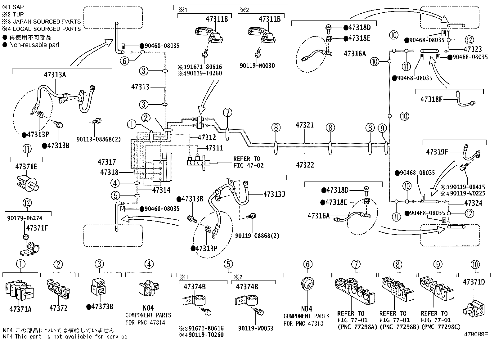Exploded illustration 479089E
