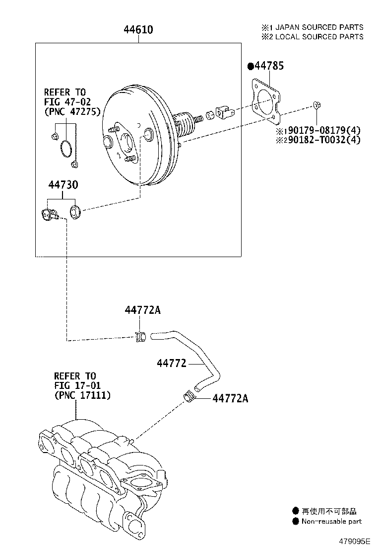 Exploded illustration 479095E