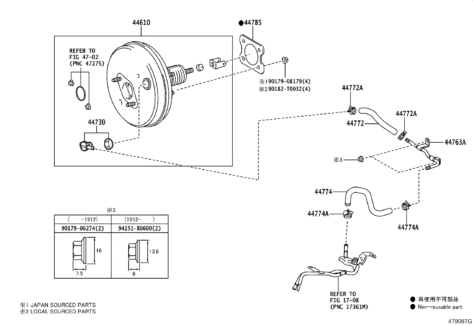 Exploded illustration 479097G