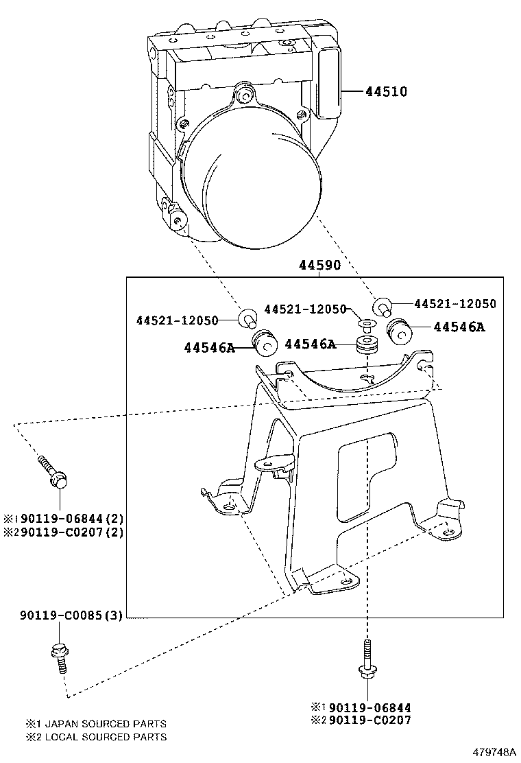 Exploded illustration 479748A