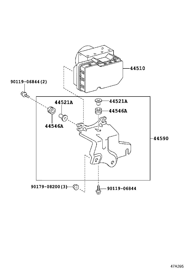 Exploded illustration 47A395
