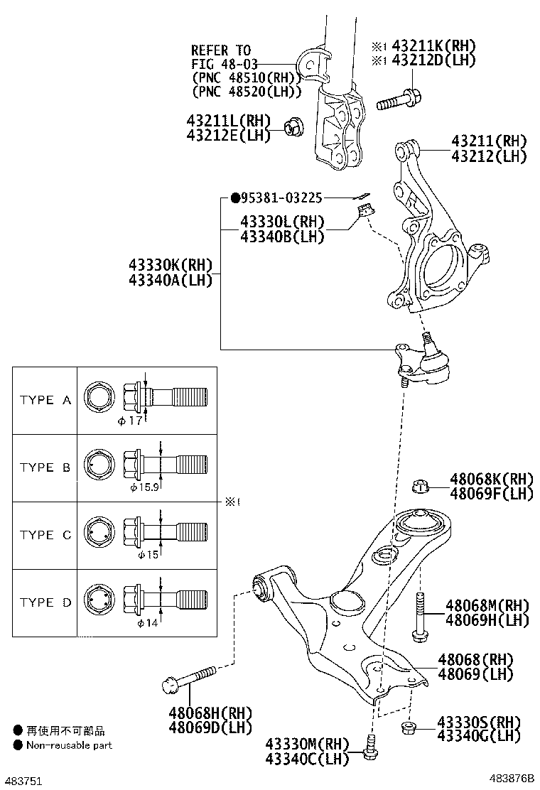 Exploded illustration 483876B