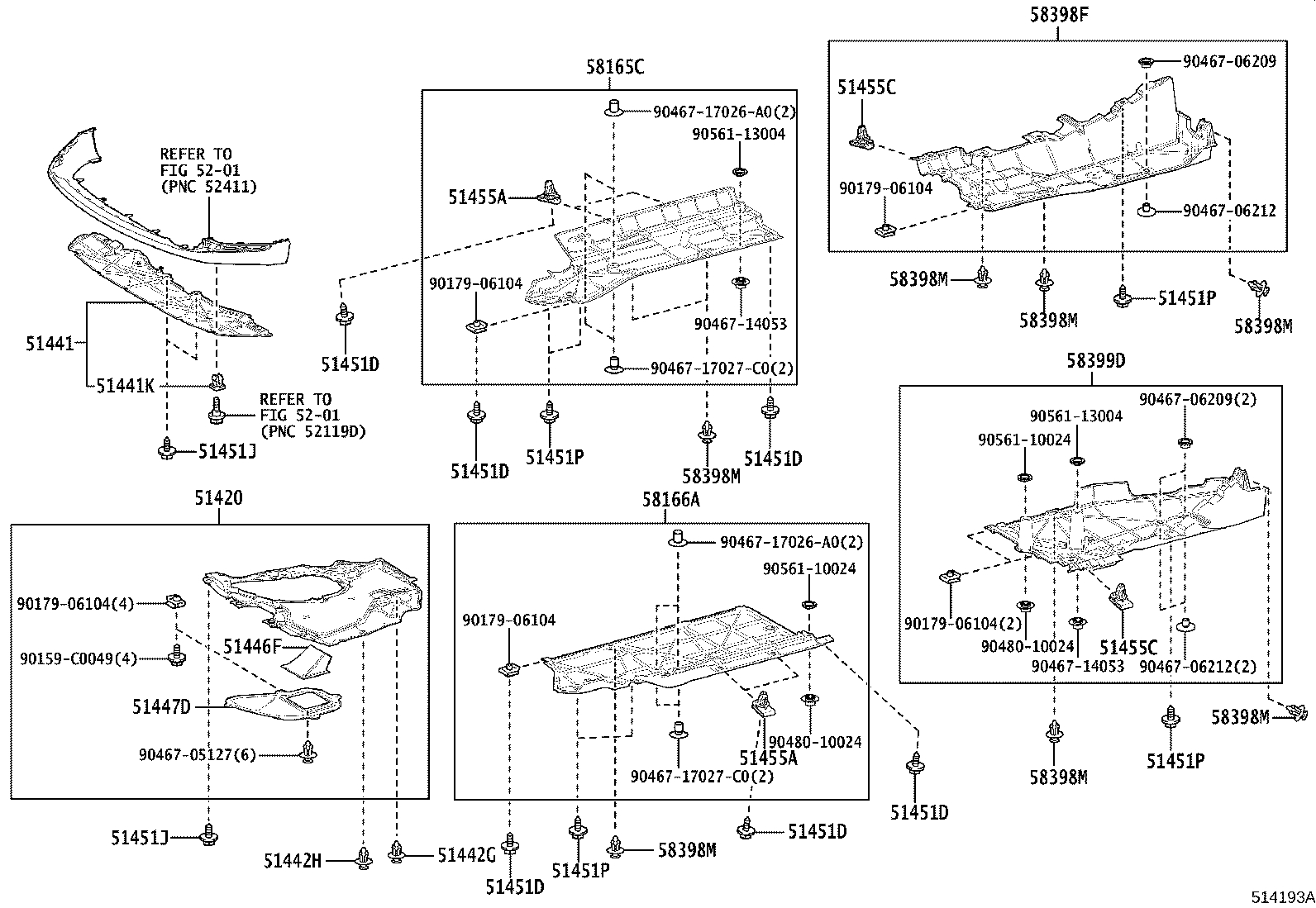 Exploded illustration 514193A