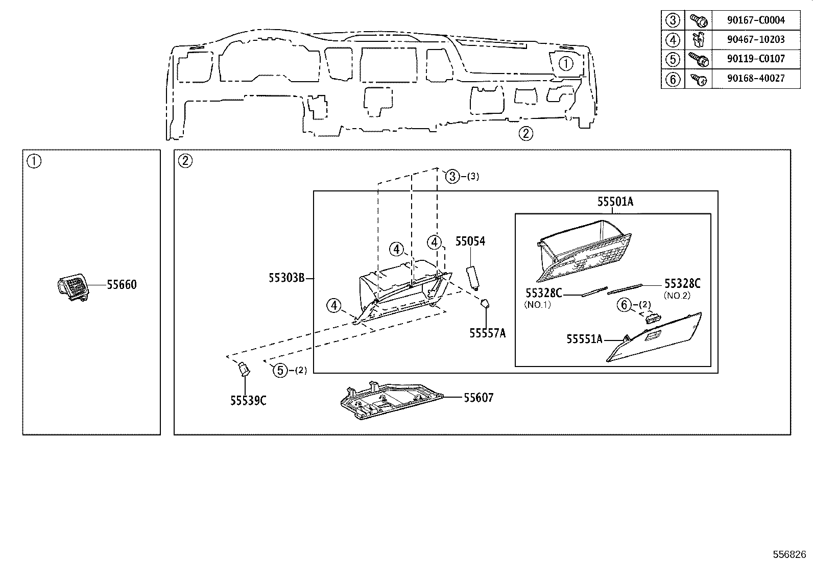 Exploded illustration 556826