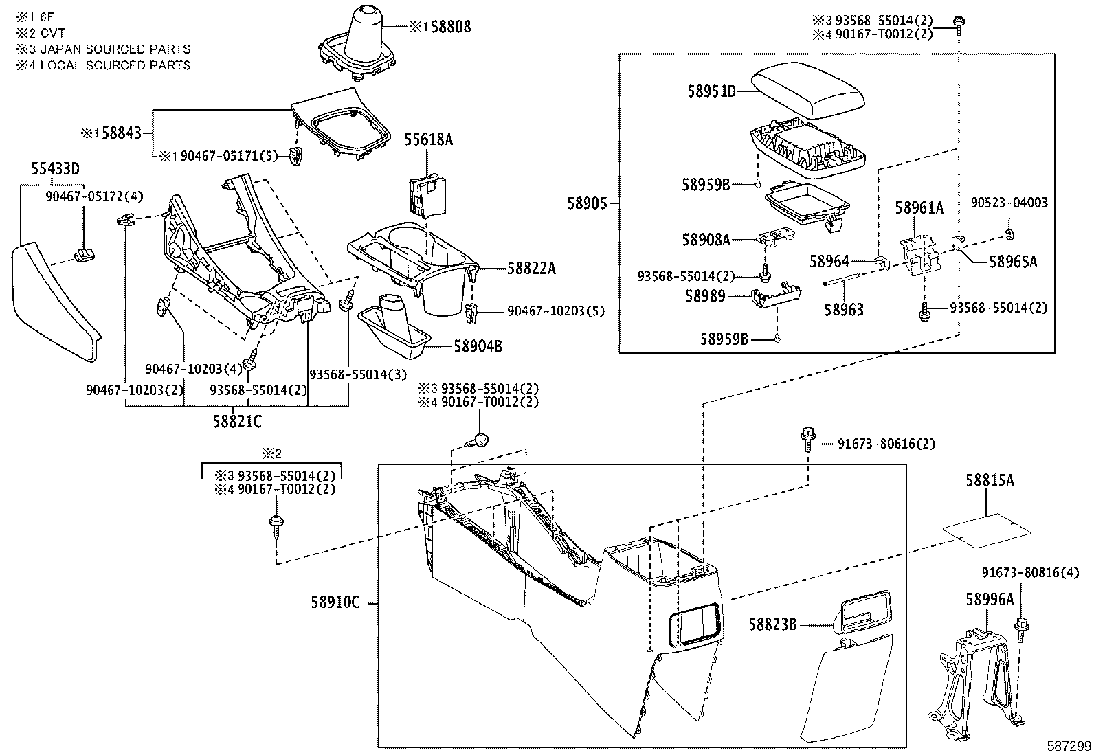 Exploded illustration 587299
