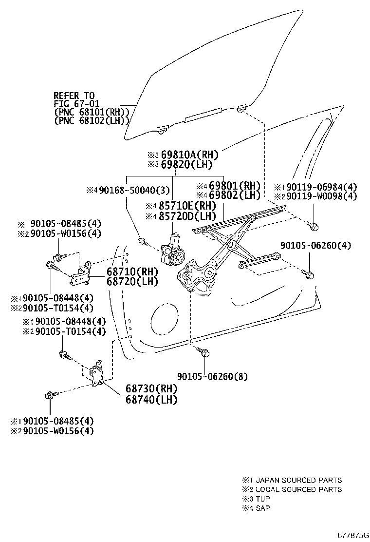 Exploded illustration 677875G