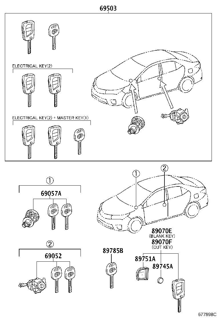 Exploded illustration 677898C