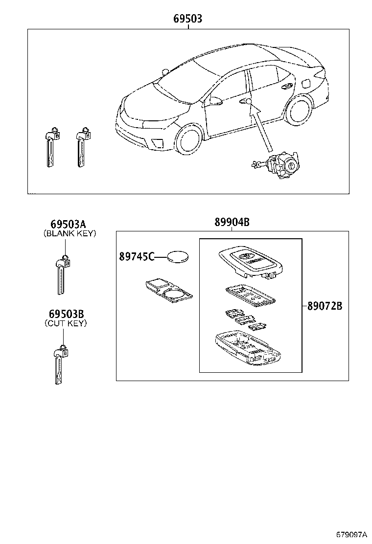 Exploded illustration 679097A