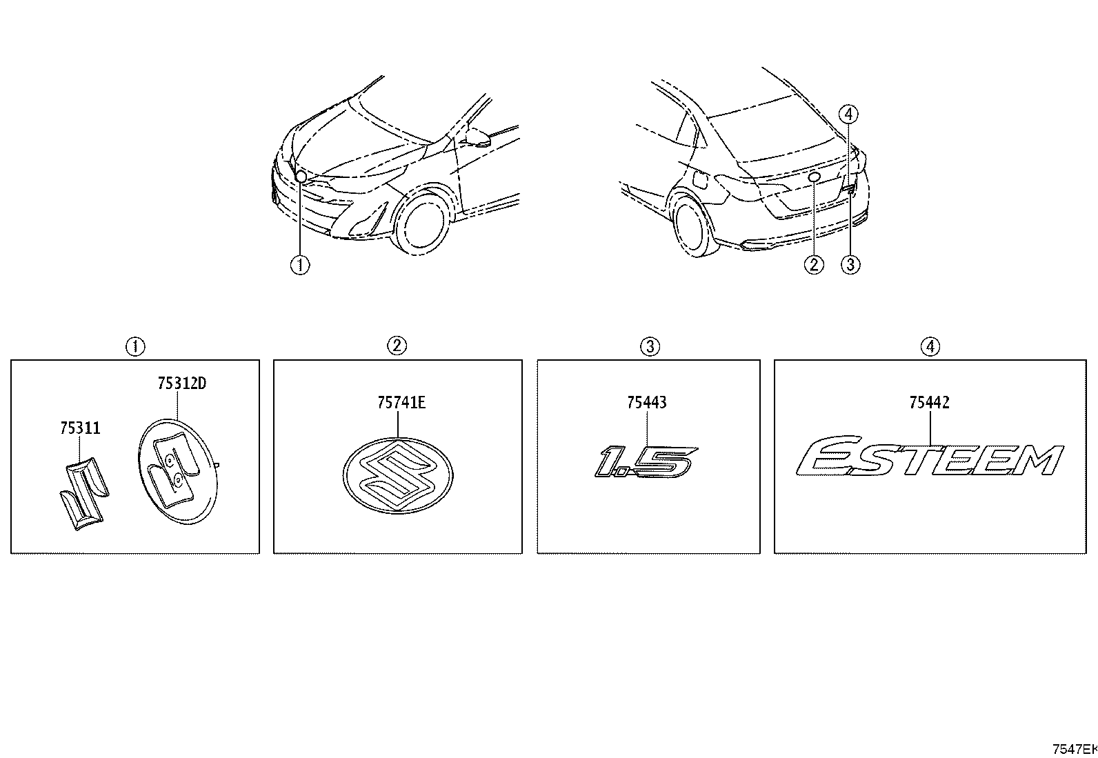 Figure 7547EK