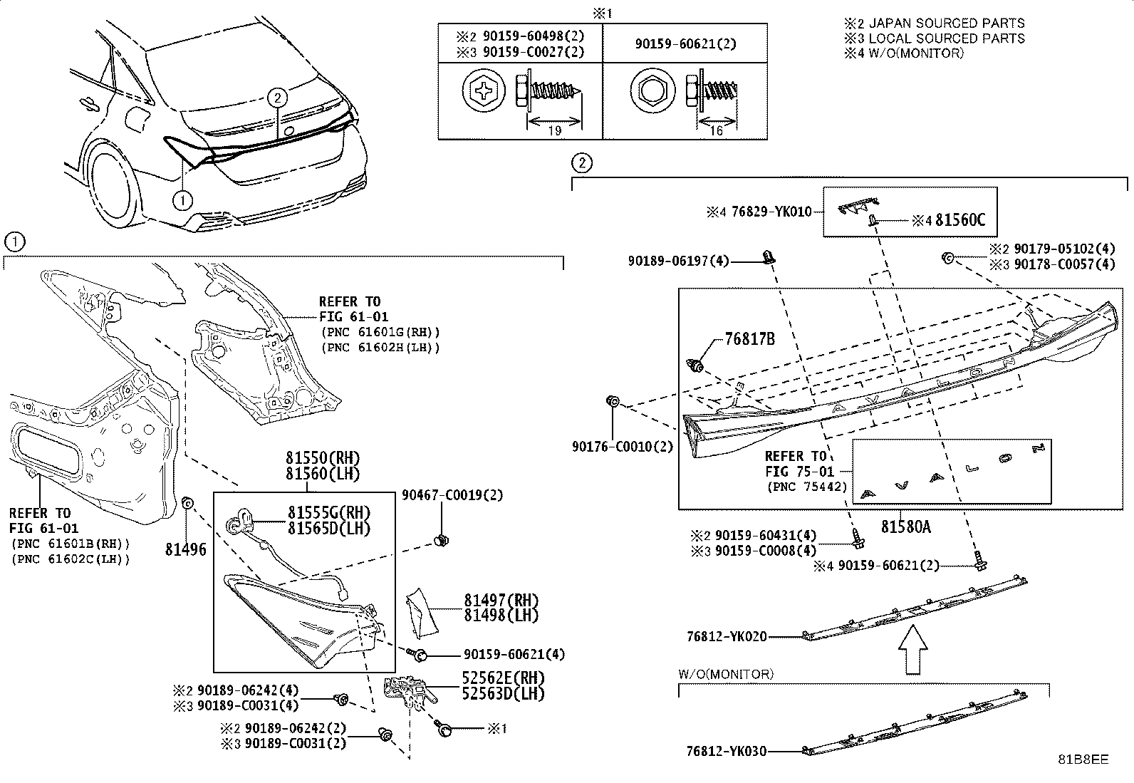Exploded illustration 81B8EE