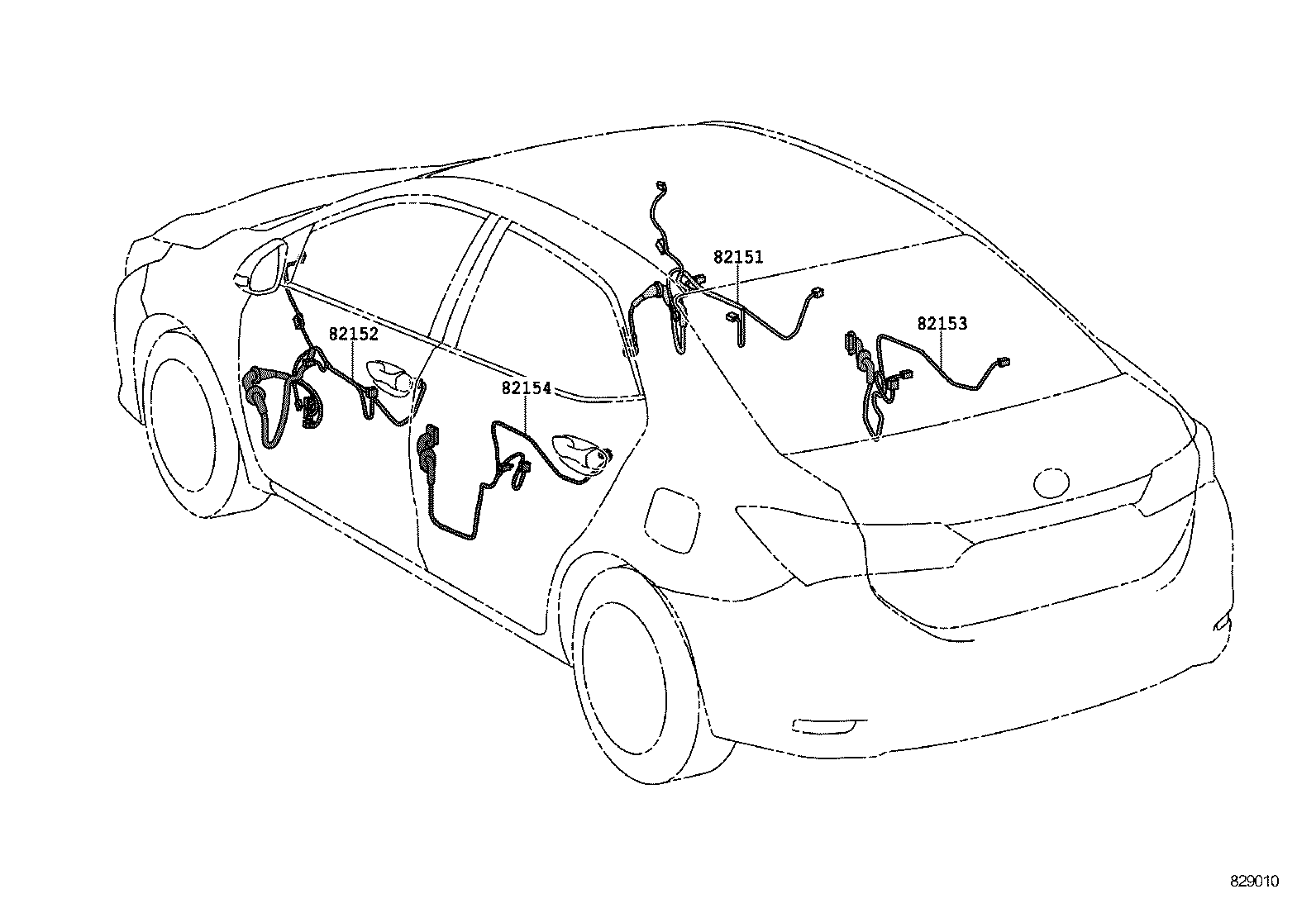 Exploded illustration 829010