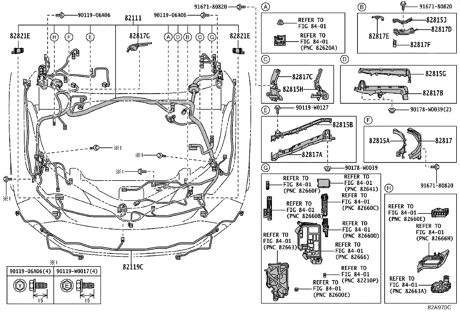 Exploded illustration 82A970C