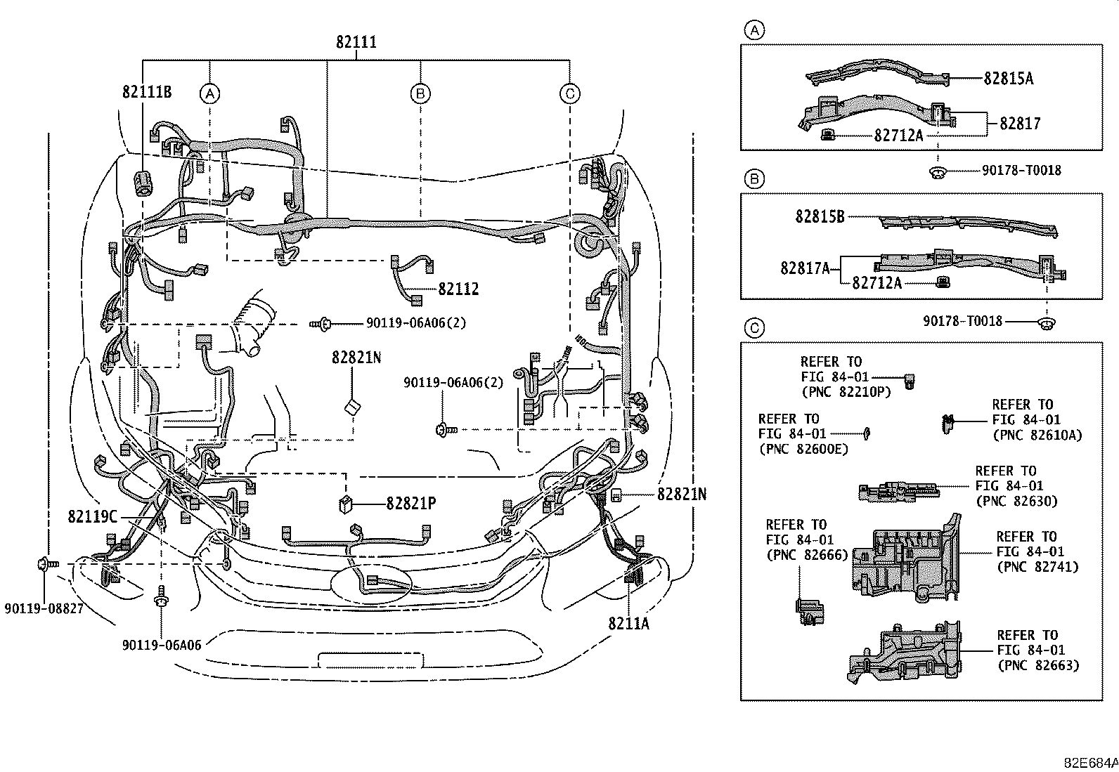Exploded illustration 82E684A