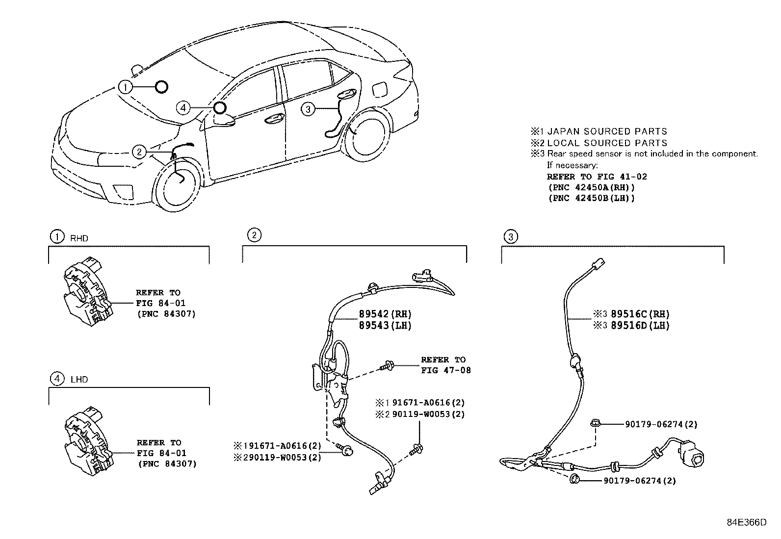 Exploded illustration 84E366D