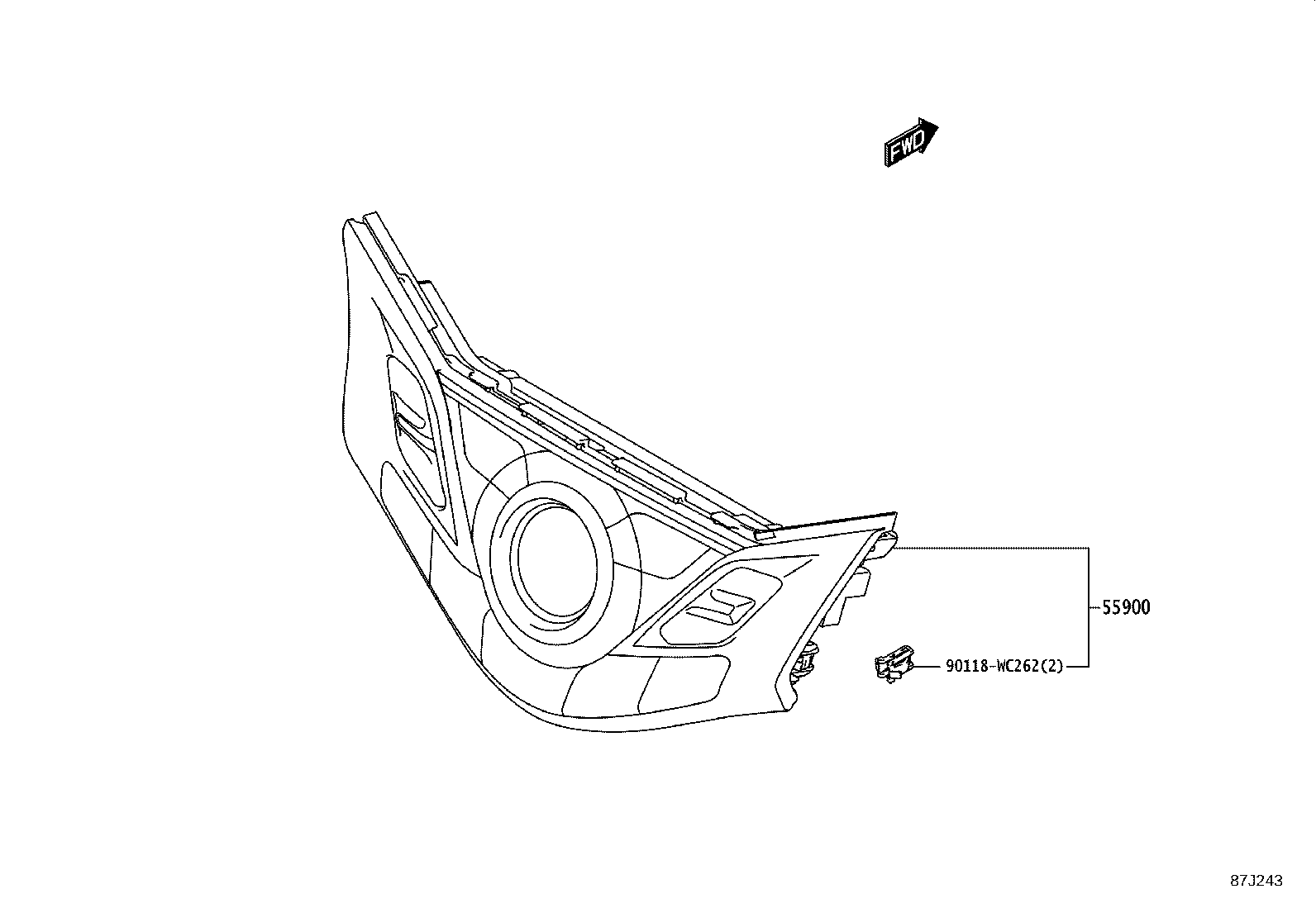 Figure 87J243