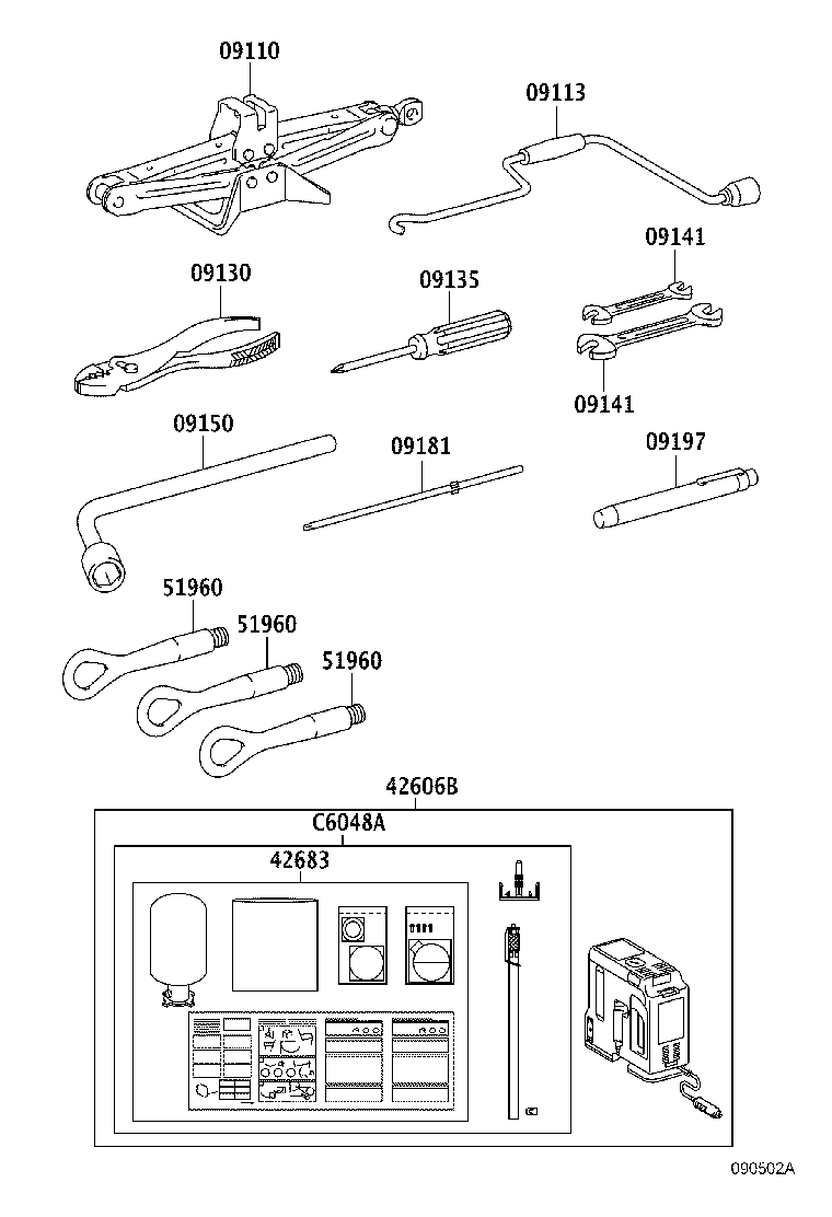 Exploded illustration 090502A