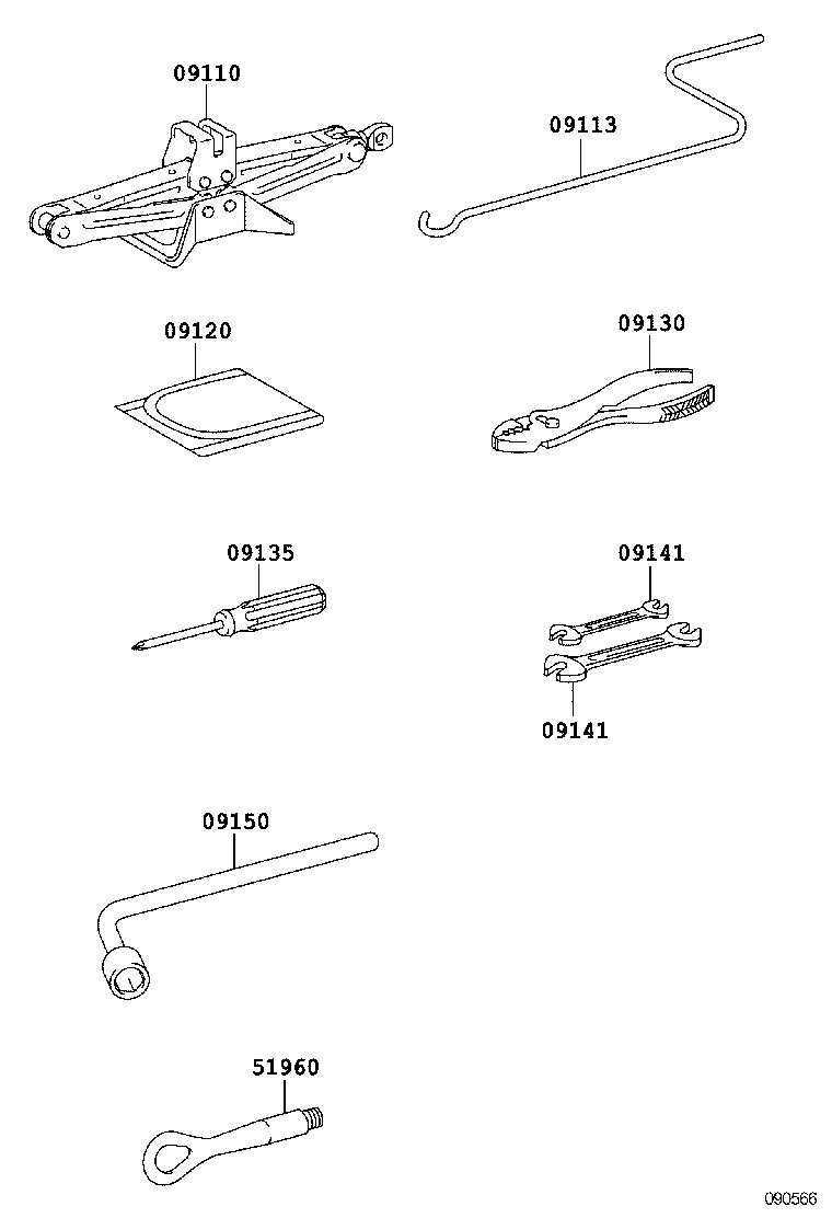 Exploded illustration 090566
