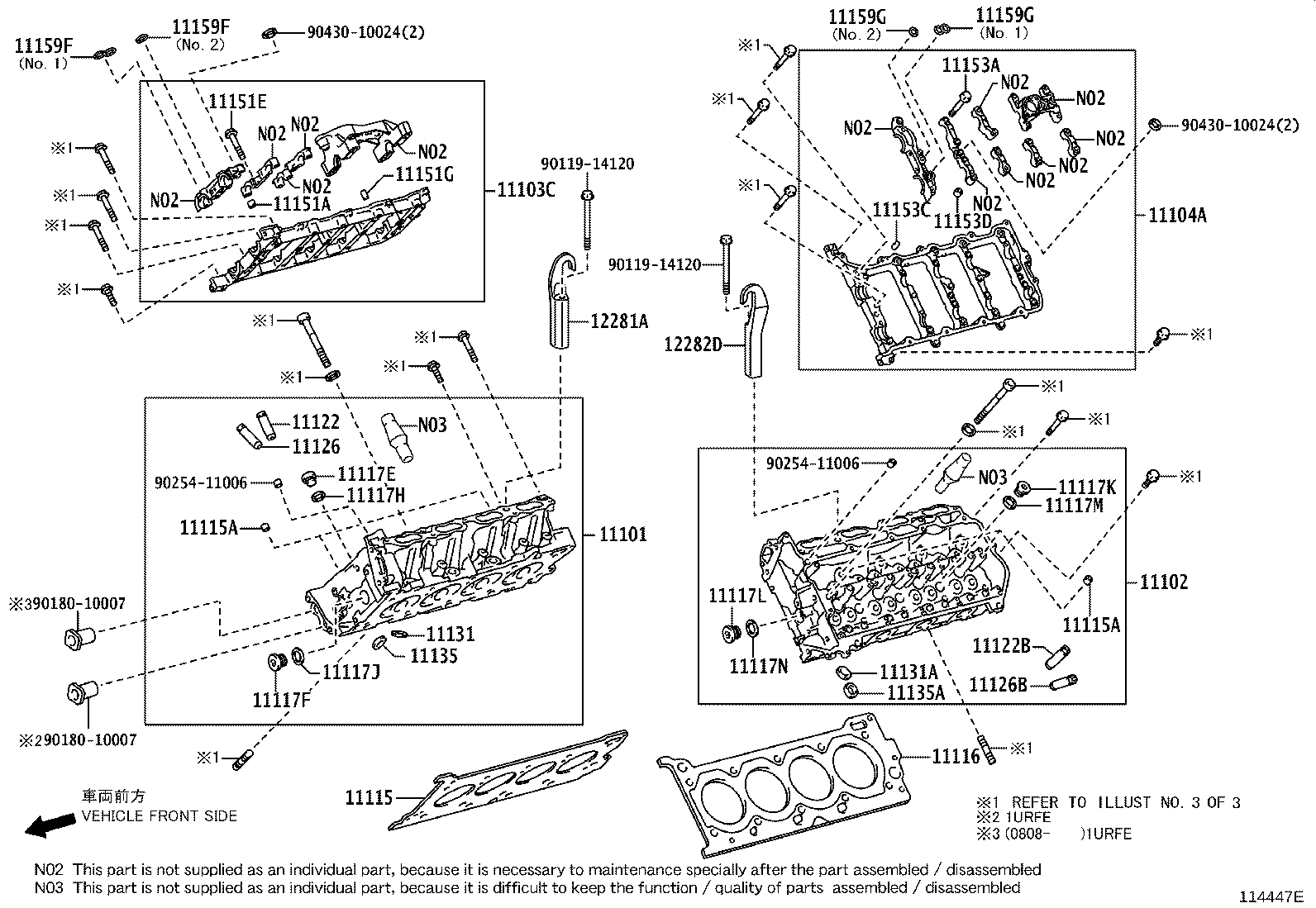 Exploded illustration 114447E