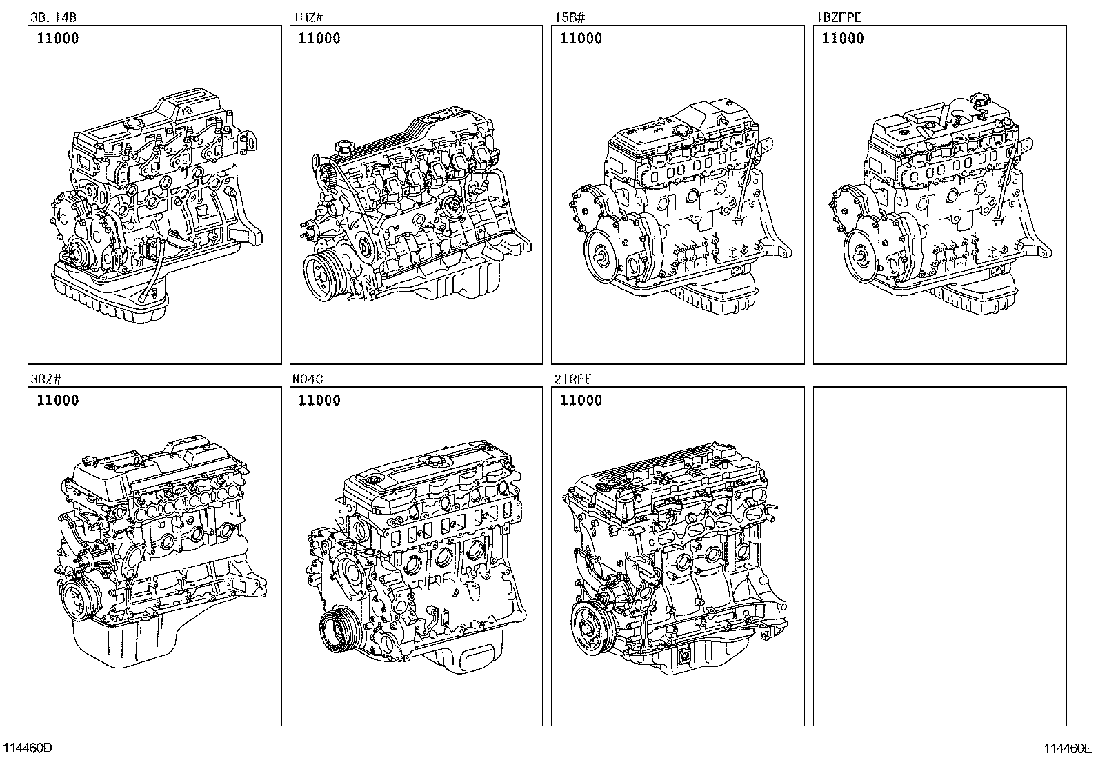 Exploded illustration 114460E