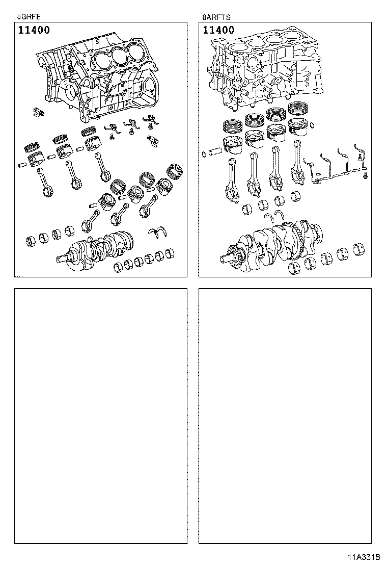 Exploded illustration 11A331B