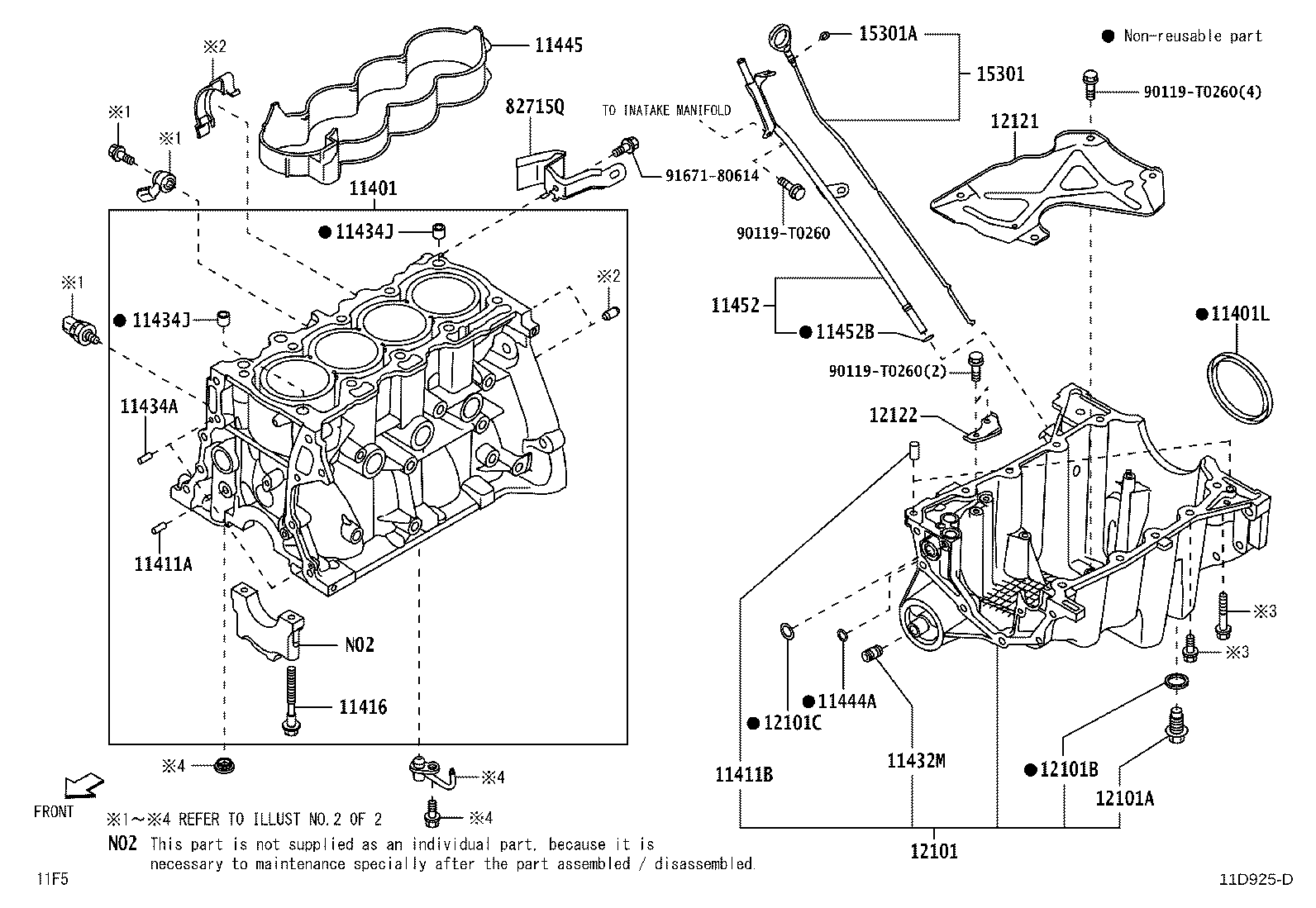 Exploded illustration 11D925D