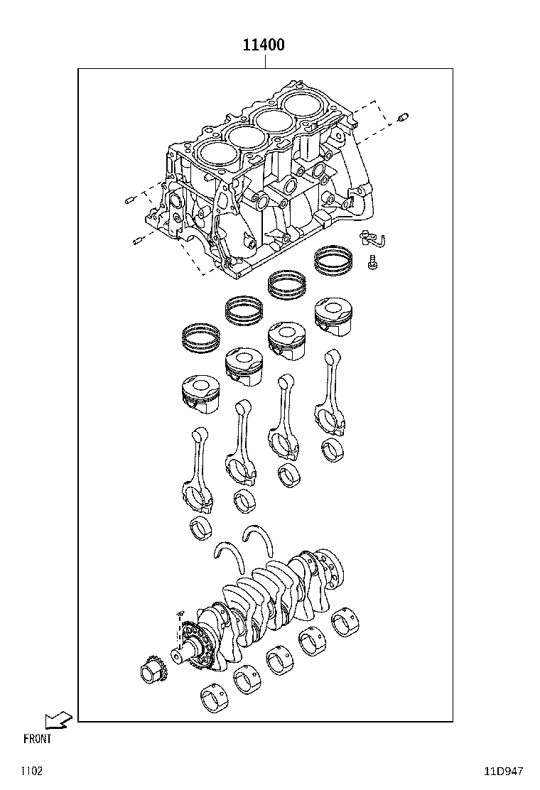 Exploded illustration 11D947