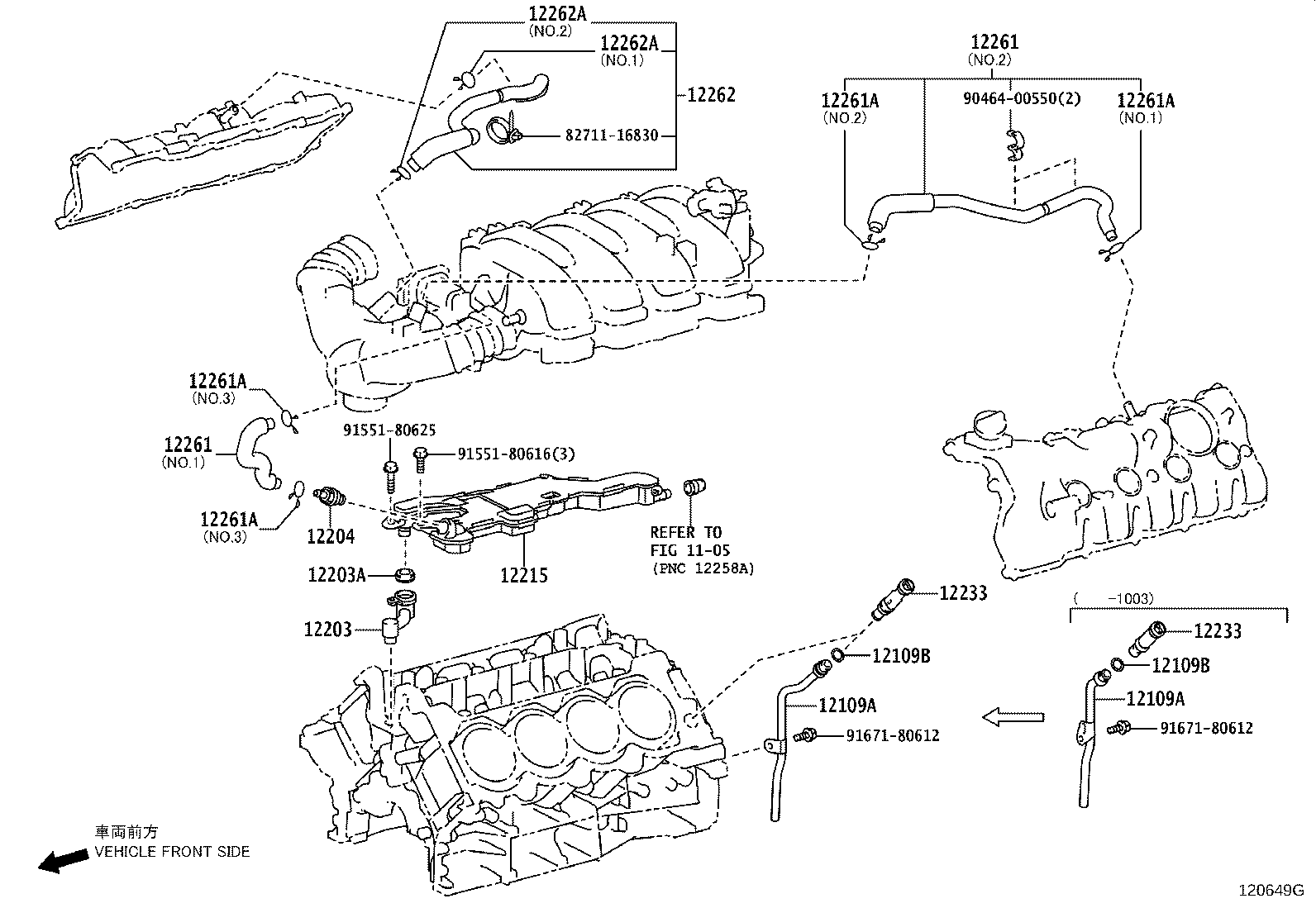 Exploded illustration 120649G