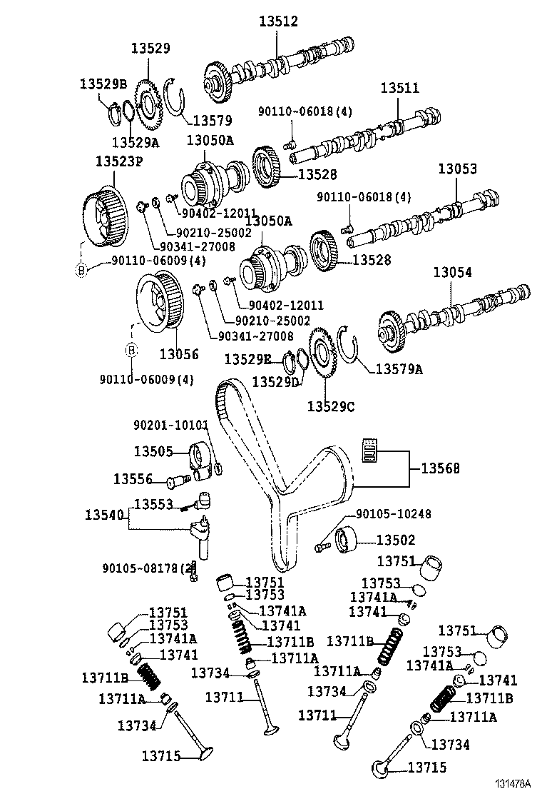 Exploded illustration 131478A