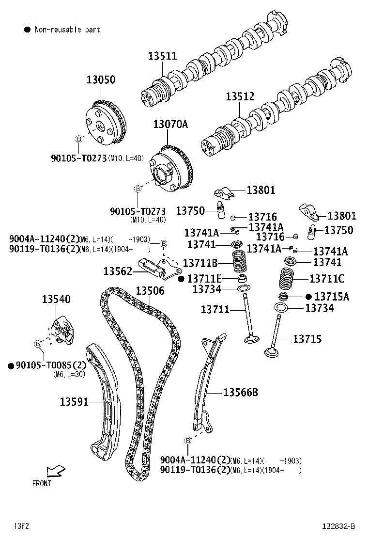 Exploded illustration 132832B