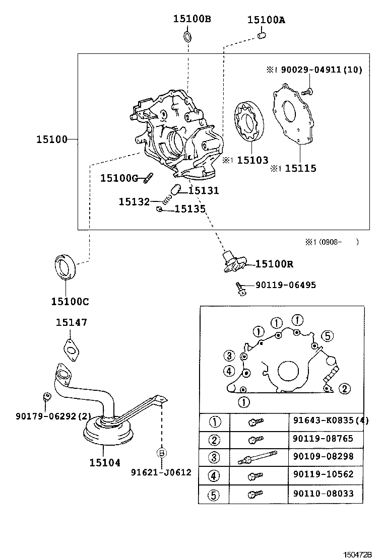Exploded illustration 150472B