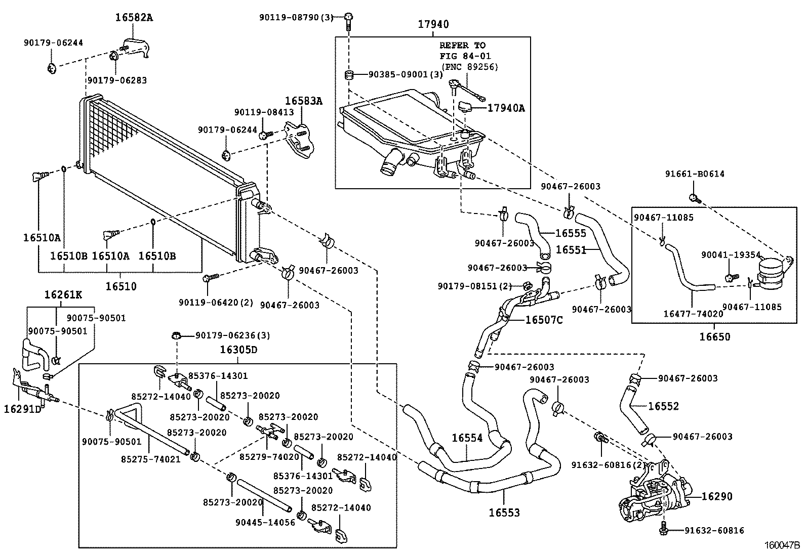 Exploded illustration 160047B