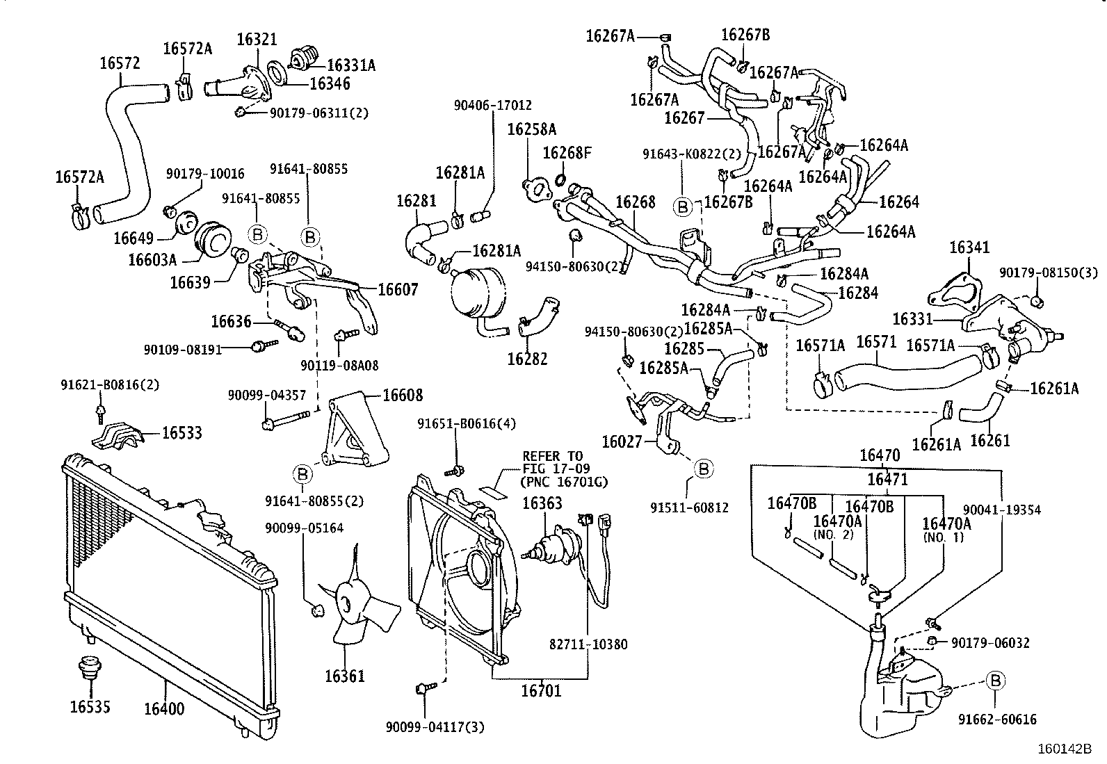 Exploded illustration 160142B