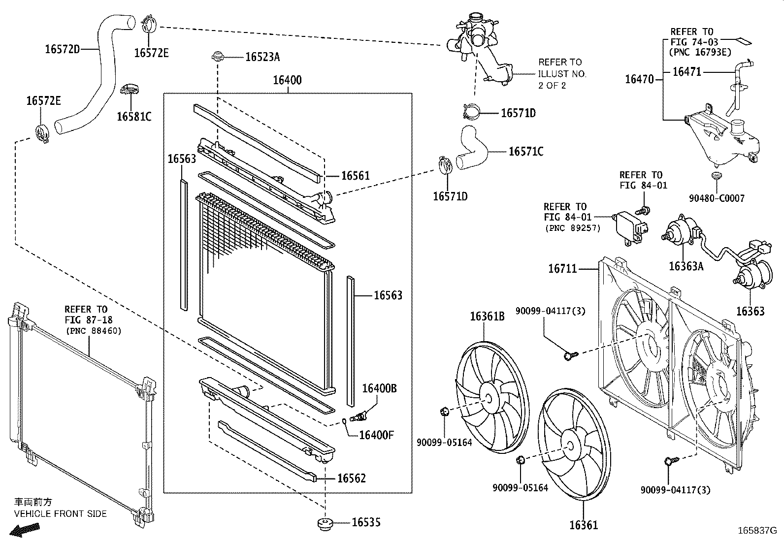 Exploded illustration 165837G