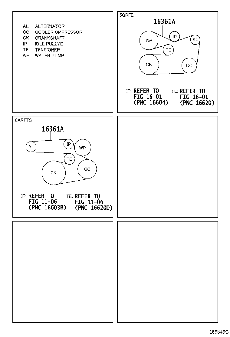 Exploded illustration 165845C