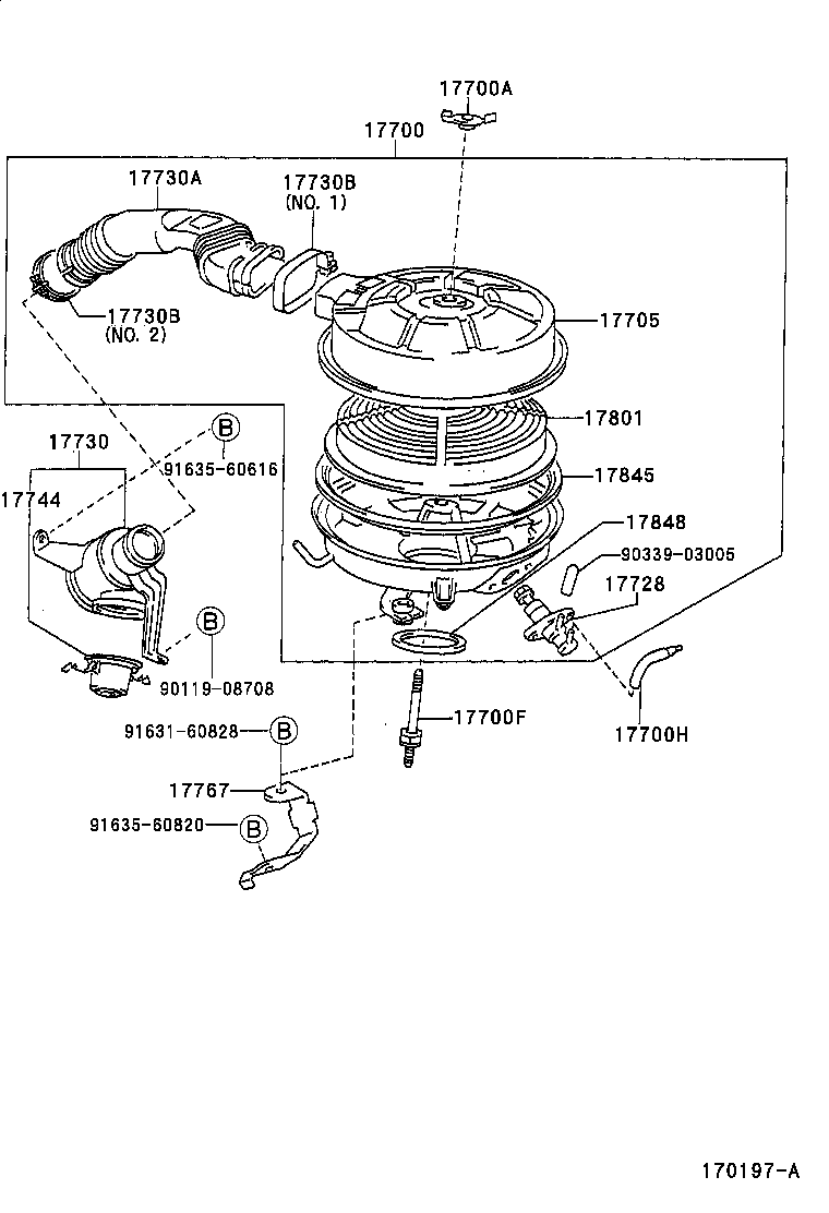 Exploded illustration 170197A