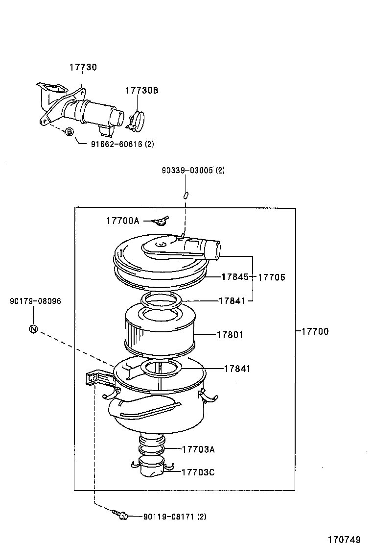 Exploded illustration 170749