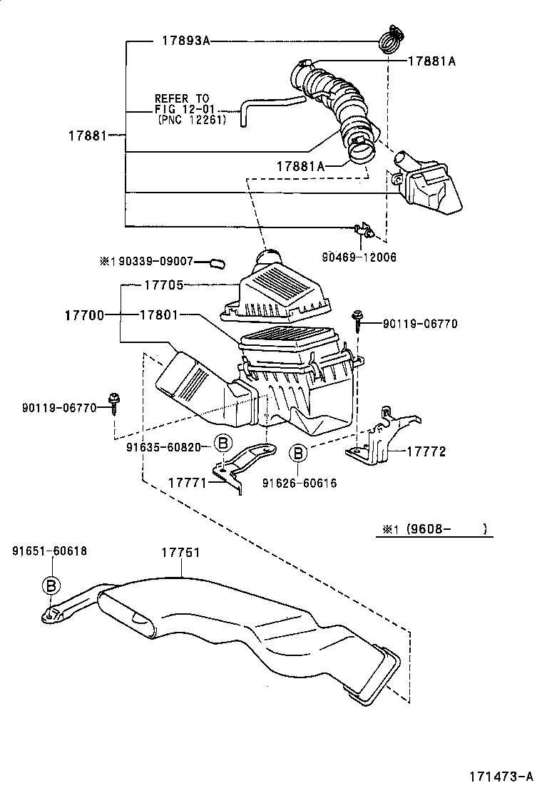 Exploded illustration 171473A