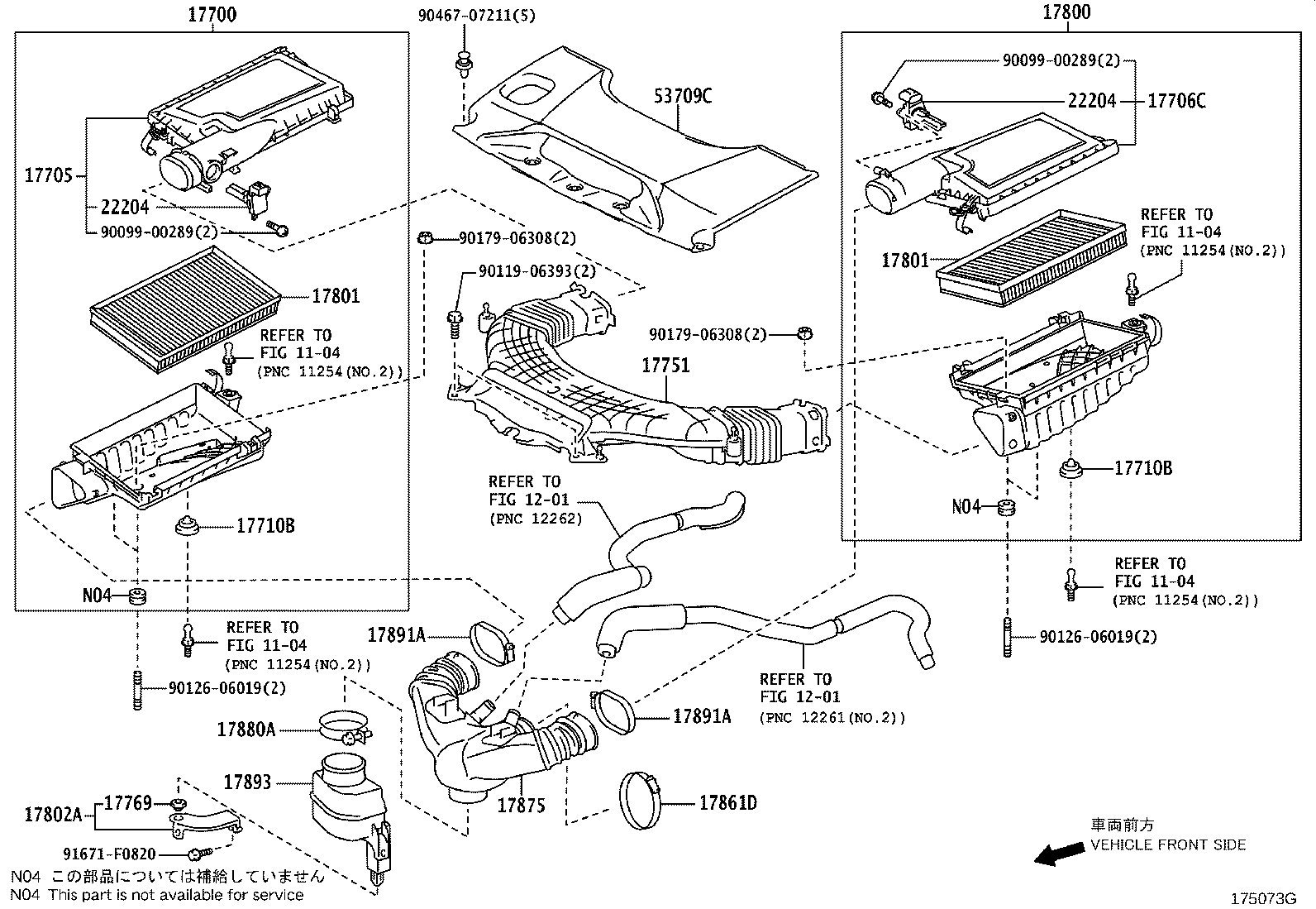 Exploded illustration 175073G