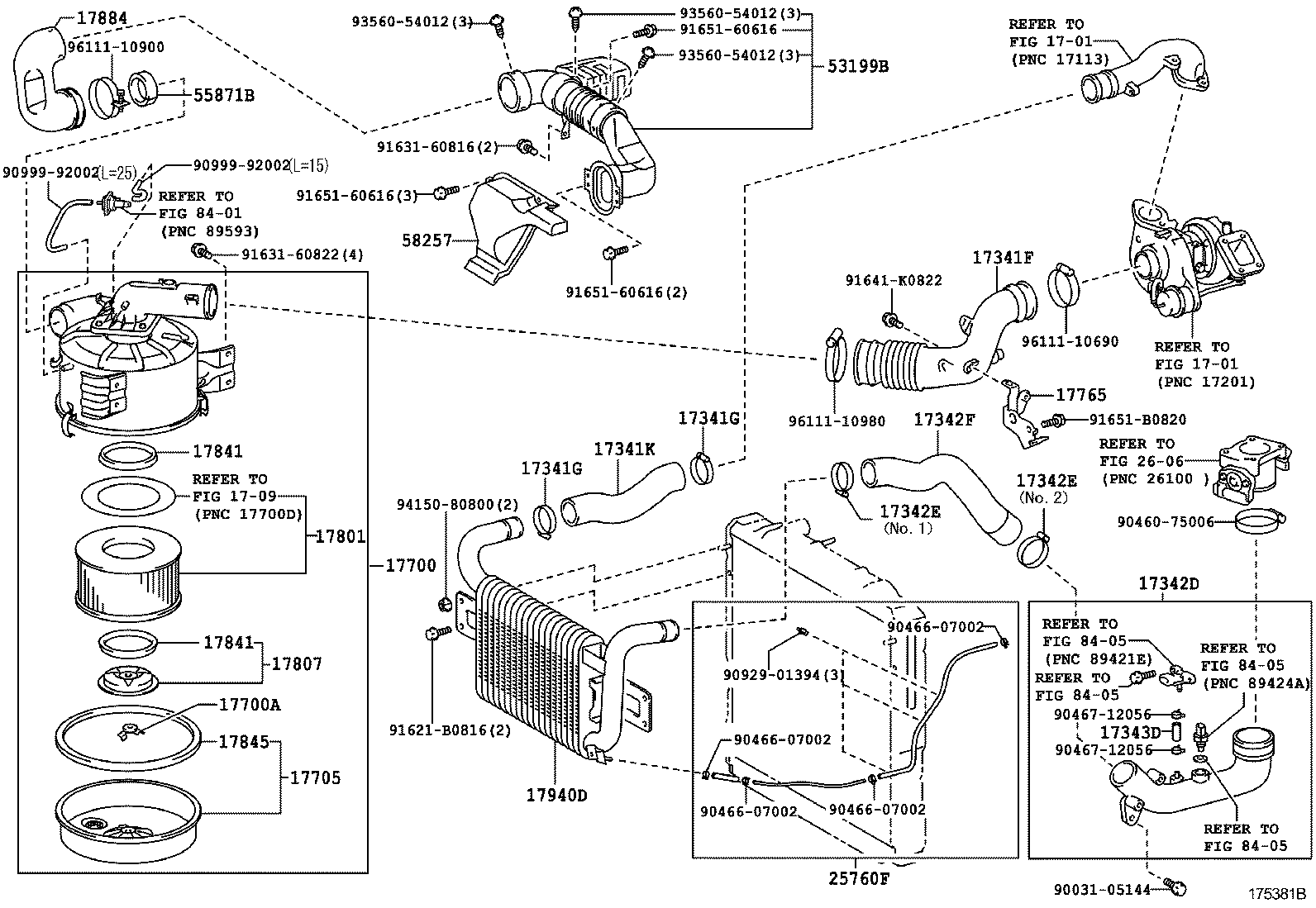 Exploded illustration 175381B