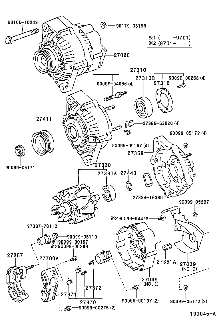 Exploded illustration 190045A
